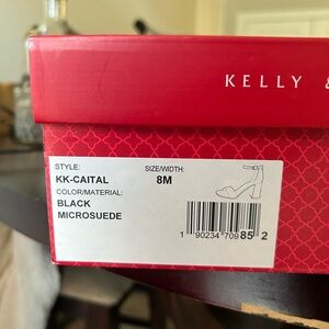 Black heels, size 8 Kelly and Katie shoe